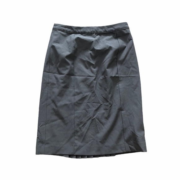 Forth & Towne Allegory Black Straight Skirt Pleat - Picture 1 of 11